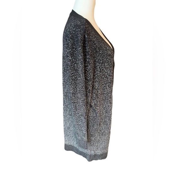 SOMA lurex Duster Black Omnre, extra Large, NWT sparkle and shine - Picture 10 of 16